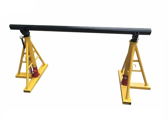Tambor manual Jack 3T - 20T del tambor de cable de impulsión que apoya el tendido del carrete de cable