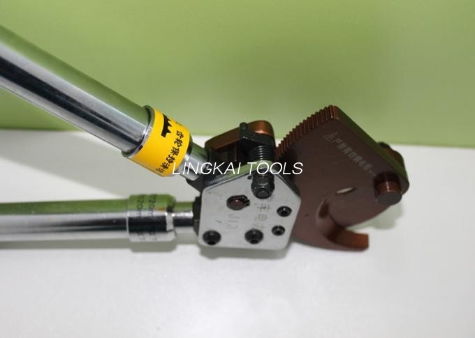 Línea de transmisión manual que ata los cortadores del cable del trinquete de las herramientas J13 para ACSR
