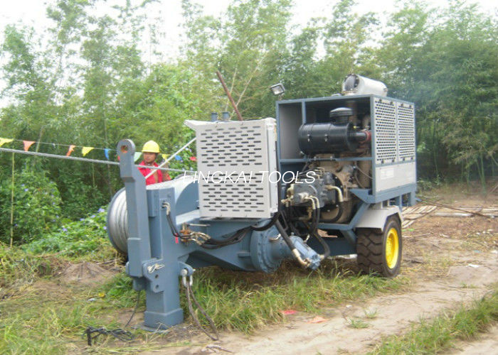 Tensor hidráulico del alambre del tensor del cable 2x40KN para atar la línea aérea