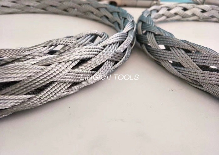 Equipo de tendido Conexión Agarre Una cabeza Tirando Agarre Cable Manga Conector