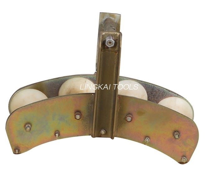 Tipo combinado polea del cuadrante del bloque del cuadrante de cuatro ruedas para OPGW, carga clasificada 10KN