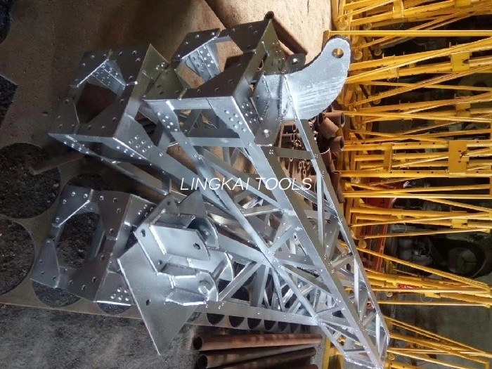 Trípode tubular de aleación de aluminio, poste de desmotadora, torre, poste de desmotadora, Derrick, poste de desmotadora