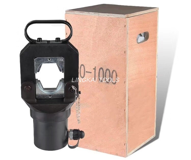 Gama que prensa 400-1000mm2 del hexágono del equipo de seguridad de la torre del compresor hidráulico CO-1000 55T