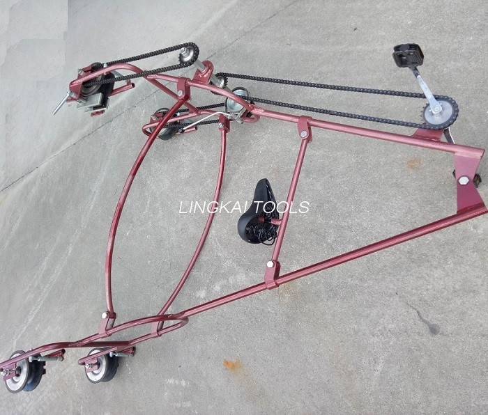Línea de transmisión modelo SFS, herramientas para tendido de bicicletas de línea aérea de tipo vertical