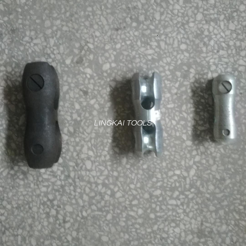 Línea de transmisión de la carga clasificada 30kN que ata las herramientas 8 - conector resistente de la curva de la forma