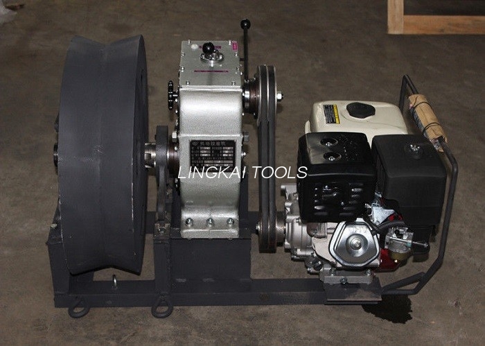 Motor de gasolina del torno de gasolina de la capacidad 50KN que muele para tirar del levantamiento