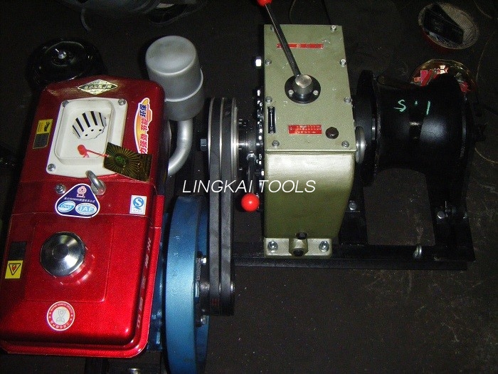 tirador del cable de transmisión 4.41kw con la certificación del motor diesel 168kg ISO 6.6hp